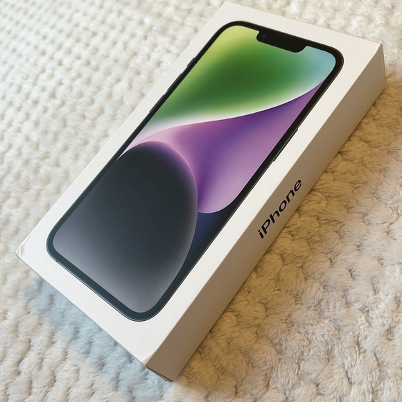 EMPTY BOX for iPhone 14, Midnight, 128GB Model A2649 - Picture 6 of 6